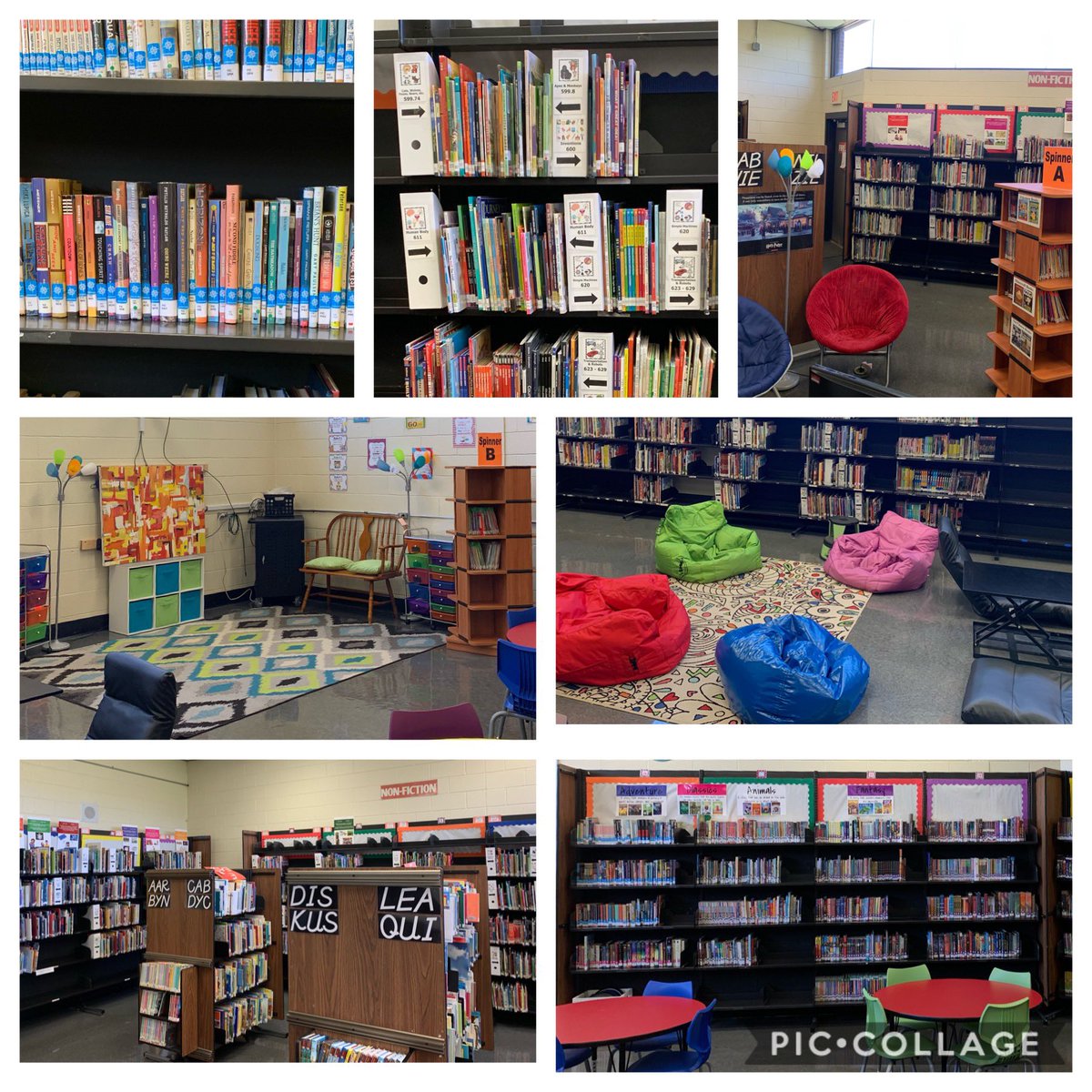 JennWalkerRES's tweet photo. I am so thrilled with the changes I made to the library. Kids are enjoying it to. #taslsummerchallenge #librarylife https://t.co/FzUgfJ87Ti