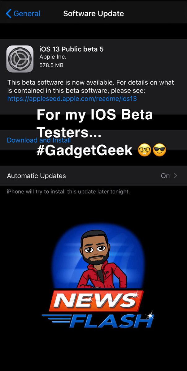 ABtheLEO's tweet image. #ios13beta5