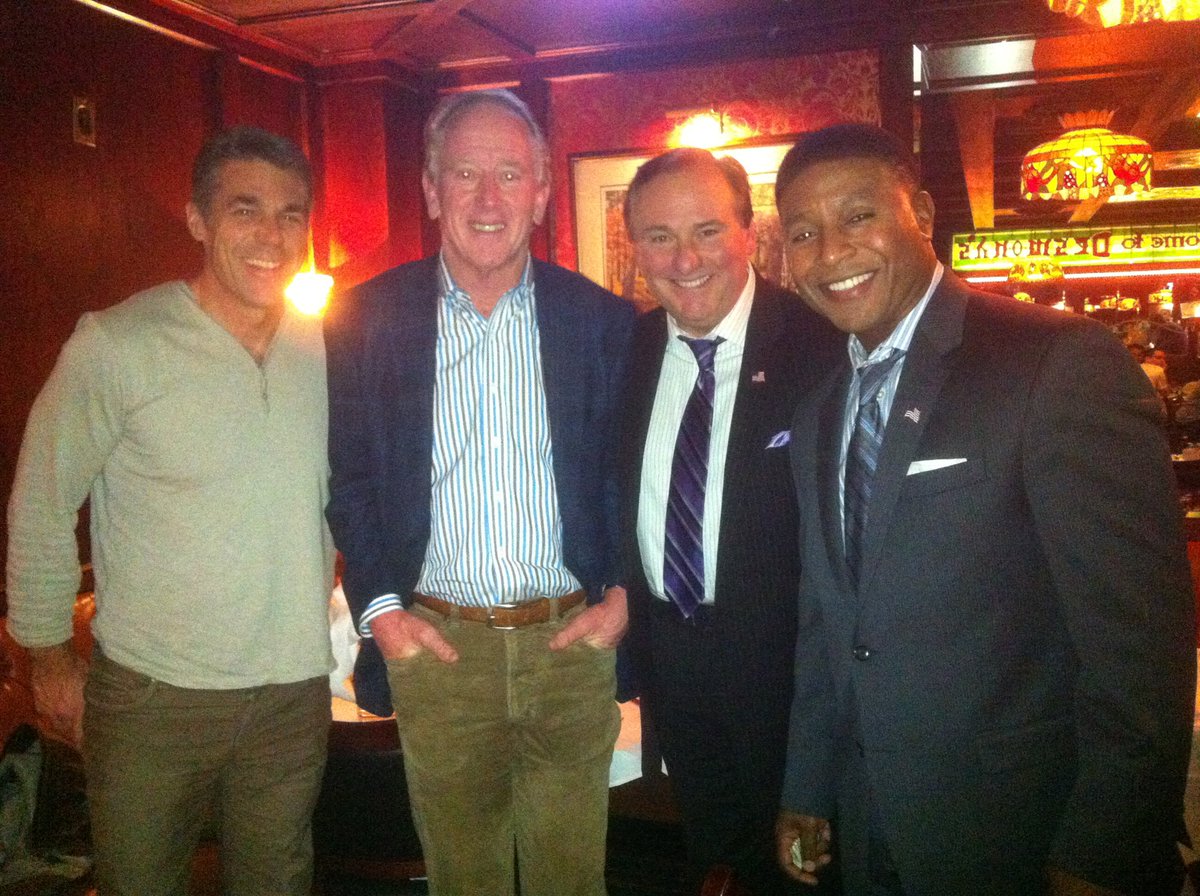 TimBrando's tweet photo. A good time to reflect on the wonderful relationships we have in this dynamic Industry. The old redhead #ArchieManning was @SpenceTillman Co-Analyst on the old #CFBToday on occasion.@CollegeGameDay’s @cbfowler joined on rare opportunities to get home.Nice! https://t.co/WCWYhaZftU