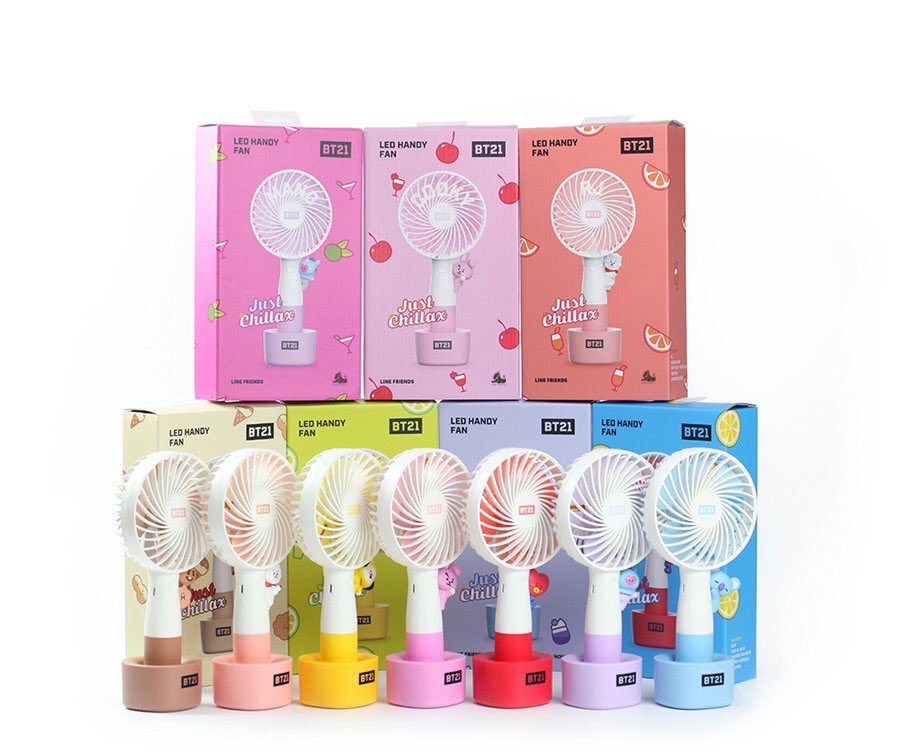 kimetsugoodspre's tweet photo. 【プレゼント企画】

🎁#防弾少年団 #BTS #BT21

BT21 ミニ扇風機

TATA/CHIMMY/COOKY/RJ/MANG/KOYA/HOOKY

【当選人数】
7名様（各1名様）

【応募方法】
リツイート＆フォロー
欲しい種類をリプライしてください。

【応募締切】
8/13

※当選者にはDMにて連絡させていただきます https://t.co/pNglsZghmT