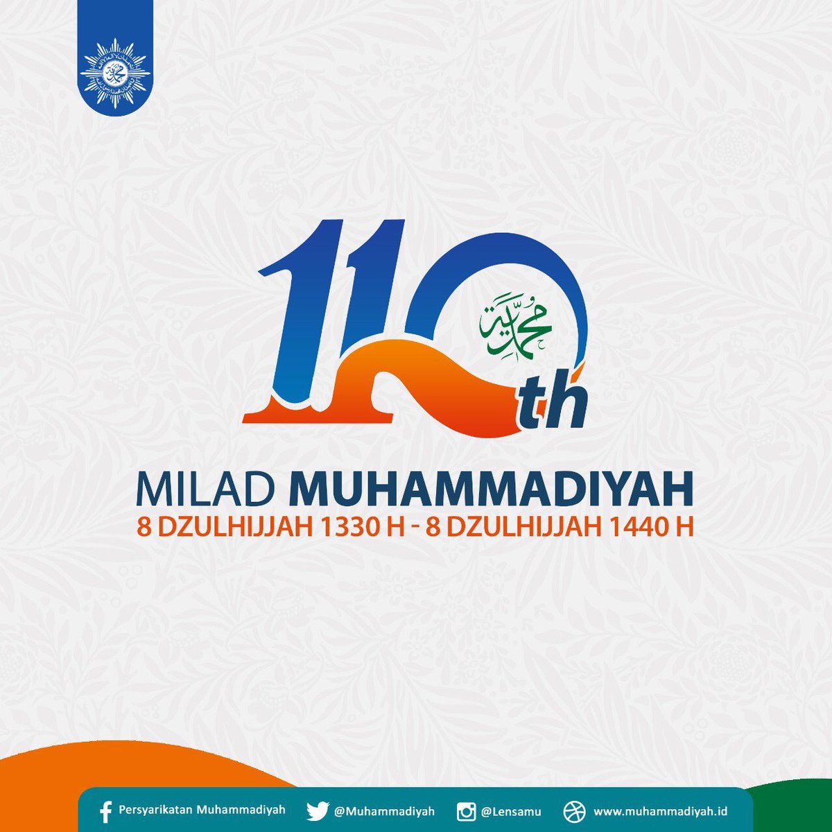 SShabran's tweet photo. 110 tahun Muhammadiyah telah berdiri mendampingi untuk Ummat, Bangsa dan Negara Indonesia.
#Muhammadiyah #santrishabran #pondokshabran #indonesia #ummat #nkri #ums #imm #amm https://t.co/ghJSFdIOZQ