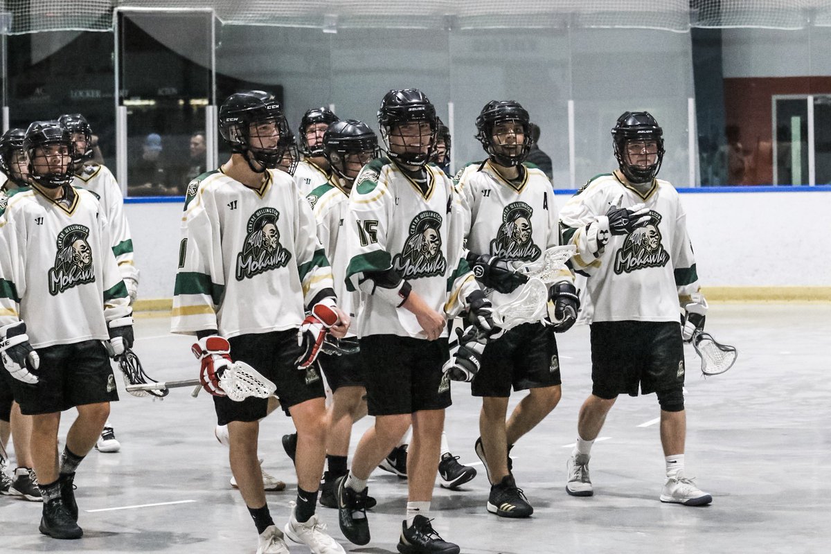 OntarioLacrosse's tweet photo. Have a day @CWMohawks! The Mohawks handed @BMLA1943 their first loss since the beginning of the Midget ‘A’ Qualifiers today and finished the day with another win over @MimicoLax! 

#OLAFinalSix | #LaxFestXVI https://t.co/hB3NWURaEG