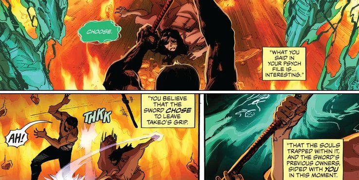 Widowed_Samurai's tweet image. ❝ ʜᴇ ᴡᴀs ᴜɴᴡᴏʀᴛʜʏ ᴛᴏ ʜᴏʟᴅ ᴛʜᴇ sᴡᴏʀᴅ, ᴡʜɪᴄʜ ɪs ᴡʜʏ ʜᴇ ʙᴇᴄᴀᴍᴇ ᴍᴀᴅ. ᴛʜᴇ sᴡᴏʀᴅ ᴅᴇsɪʀᴇᴅ ᴛᴏ ʟᴇᴀᴠᴇ ᴛʜɪs ᴍᴜʀᴅᴇʀᴇʀ's ʜᴀɴᴅ. ᴛʜᴜs, ᴛʜᴇ sᴏᴜʟᴛᴀᴋᴇʀ ᴄʜᴏsᴇ ᴍᴇ ᴀs ɪᴛ's ʙᴇᴀʀᴇʀ. ❞

#DCComics #Rebirth