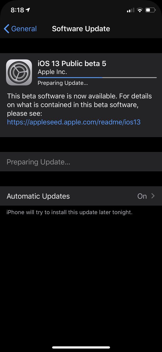 Evolved_Afrikan's tweet image. Beta5 #ios13beta5 #iOS13