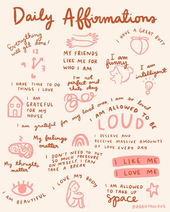 What's your daily affirmation?✌️🏼✨

Repost: @abbiepaulhus