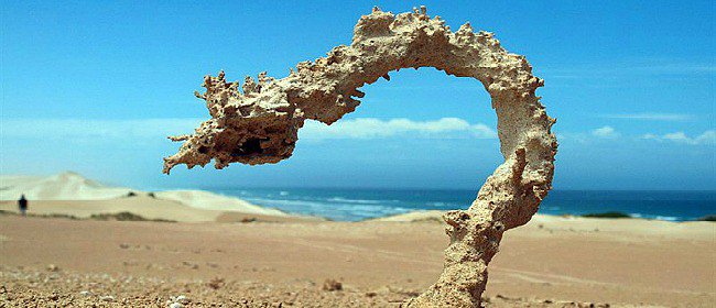 GratitudeDNA's tweet photo. ฟูลกูไรท์(Fulgurite)หรือผลึกสายฟ้า ใช้เวลา1วินาทีในการเกิดเมื่อฟ้าผ่าทราย โดยความร้อนจากสายฟ้าราว1,800องศาเซลเซียสแล่นเป็นสายลงไปหลอมละลายทรายที่อยู่ด้านล่างทำให้ทรายกลายเป็นผลึกรูปทรงเดียวกับสายฟ้าที่เห็นเวลาฟ้าผ่า ภายในผลึกสายฟ้าจะกลวงเหมือนท่อเลยเรียกกันอีกชื่อว่าท่อธรรมชาติ🌩 https://t.co/OMPN3SwcEy
