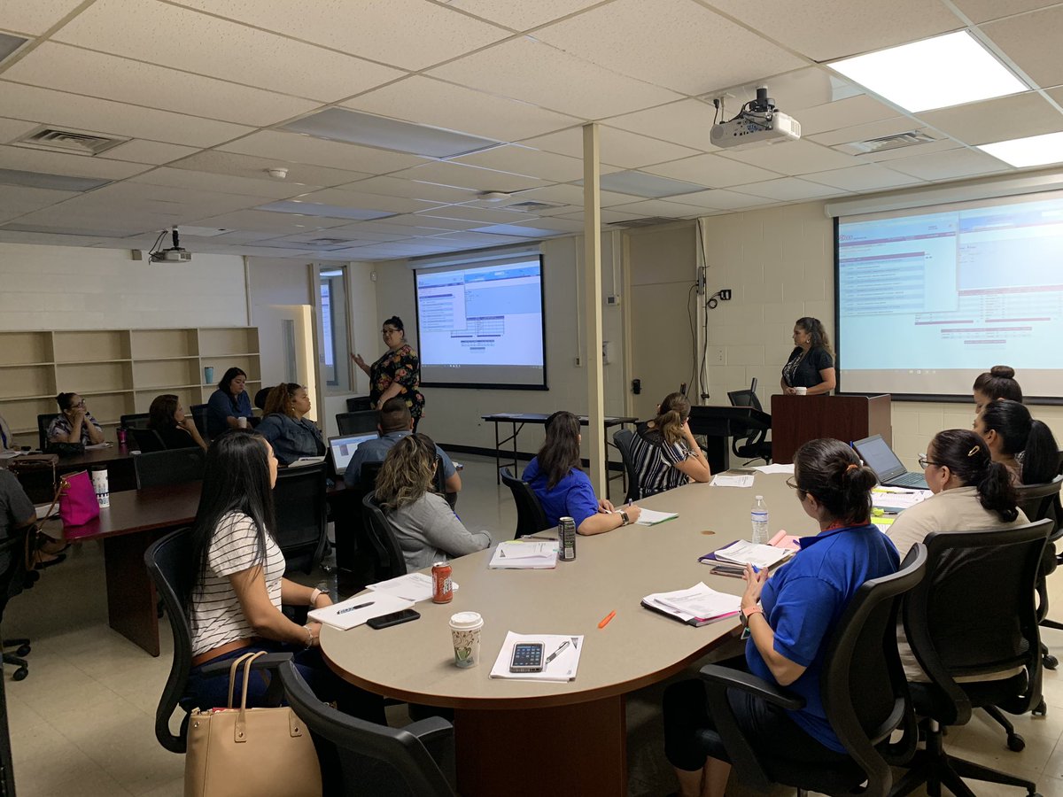 eisd_PEIMS's tweet photo. Angélica and Brenda Training our awesome Data Clerks and Admin on Discipline Reports and pulling Data!    What a exciting morning with them!   #eisdpeims  #detailsmatter  #eisdtech #pac https://t.co/sdS8MhVbtG