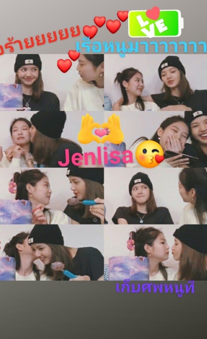 snowiesjellyyy's tweet photo. ไปให้สุด สำหรับคู่นี้💖😝 #LIJEN #Jenlisa⛴🚢 💗💗 https://t.co/SMHx8MTNqe