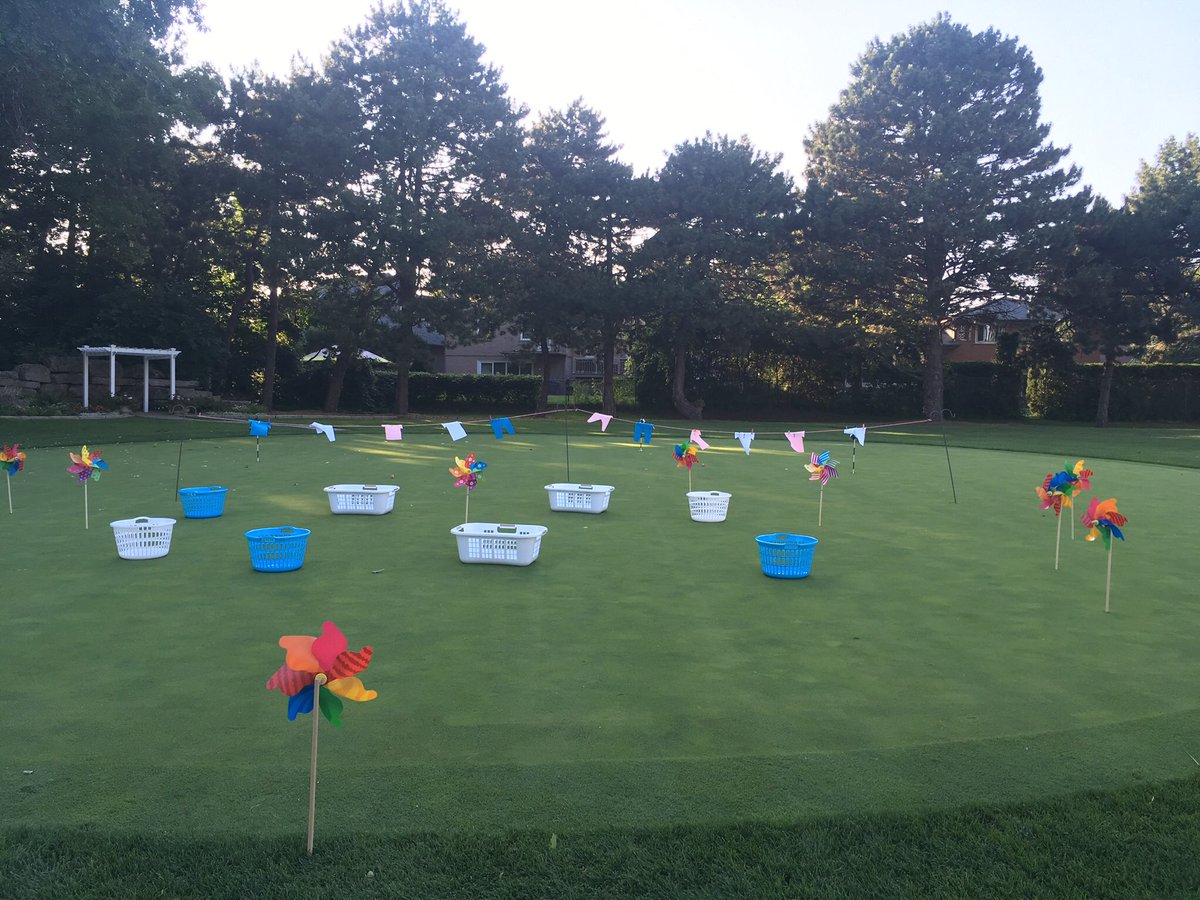 Thank you <a href="/MarklandGolf/">Markland Wood GC</a> Ladies for the amazing event today.
Loved the use of the baskets in the chipping contest....so creative!
Your support of <a href="/The_Basketeers/">The Basketeers</a> is so appreciated. #community 
#endVAW