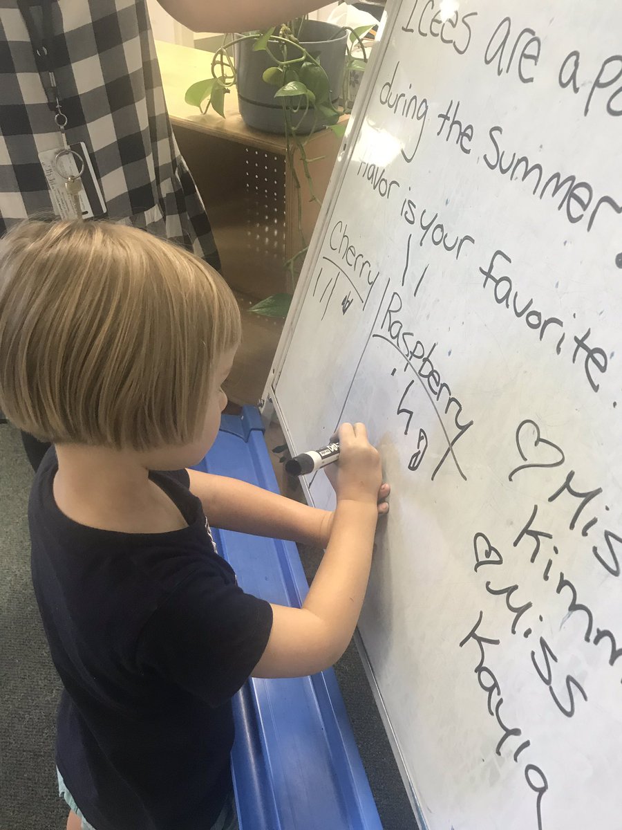 TheCLSSC's tweet photo. Today at morning meeting the children shared if they liked cherry 🍒 or raspberry ICEES the best. It was almost a tie with 6 children picking cherry and 5 picking raspberry. Also, 3 children shared that they love to mix the flavors! #summercamp #morningmeeting @TheCampusSchool https://t.co/CtNuFJXqwL