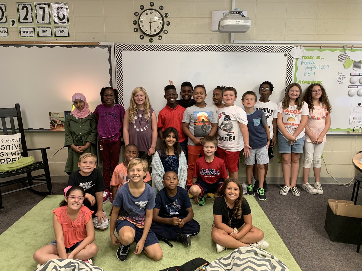 We had an amazing first day! #fourthgraderocks #ourhouse #teamtrace <a href="/TraceElem/">Trace Crossings Elem</a>
