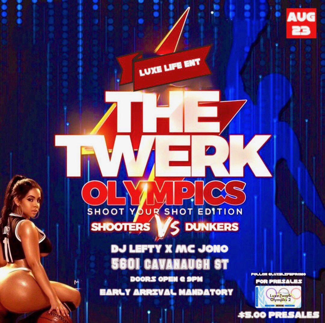 shortgalkim's tweet photo. PVVVV ITS THST TIME AGAIN !!!
TAP IN WITH LUXE LIFE FOR THE BACK TO SCHOOL WAVES
#LuxeFreshmanWeek πππ
TAG UR CREW
08/21 - #KickingItWithLuxe
08/22- #LuxeSplash Pool Party ππΎββοΈ
08/23- #LuxeTwerkOlympics2
08/24- #MidnightSecrets Pajama Party
#PVAMU23 #PVAMU22 #PVAMU21 https://t.co/L4tpwC5vDY
