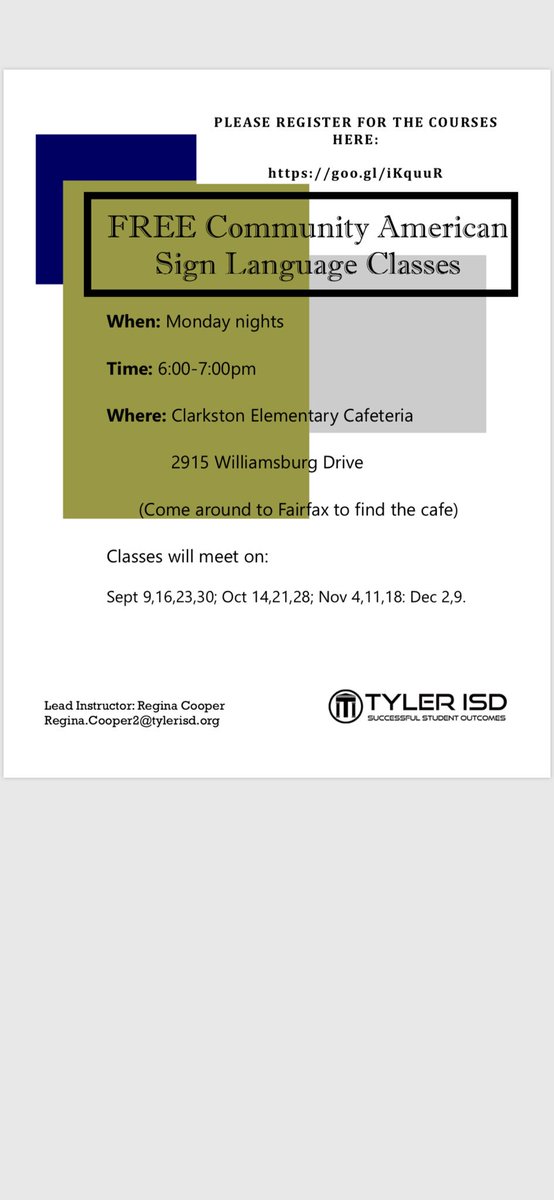 GretchenNabi's tweet photo. Gearing up for #ASL Classes this Fall @clarkstontisd #RDSPD @tylerisd @tylerisdlearn use https://t.co/twExQbJpqc @ReginaCorrine #itsaboutaccess #cantgetbetterthanfree 🤟🏼 https://t.co/FYPf2jx5mK