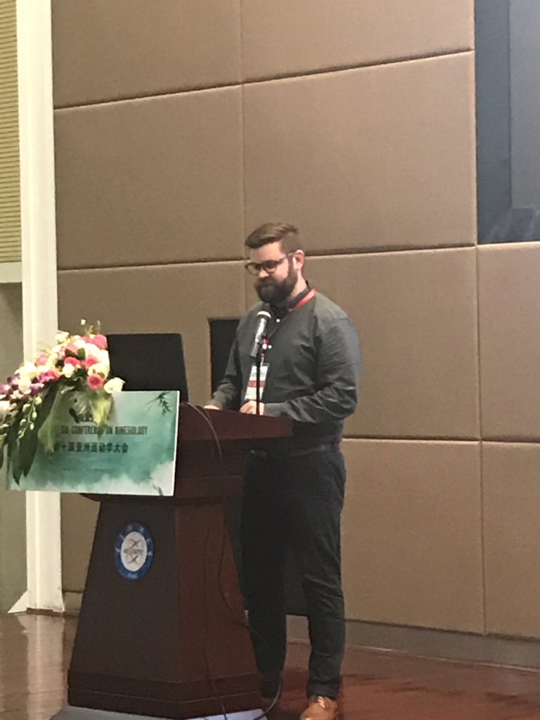 jwhitfie's tweet photo. Nolan Hoffman kicking off the 10th annual Asia Conference on Kinesiology presenting his data on energy sensing #ack2019
@ACUmedia
@MacKillopACU https://t.co/JeEMRvOE7q