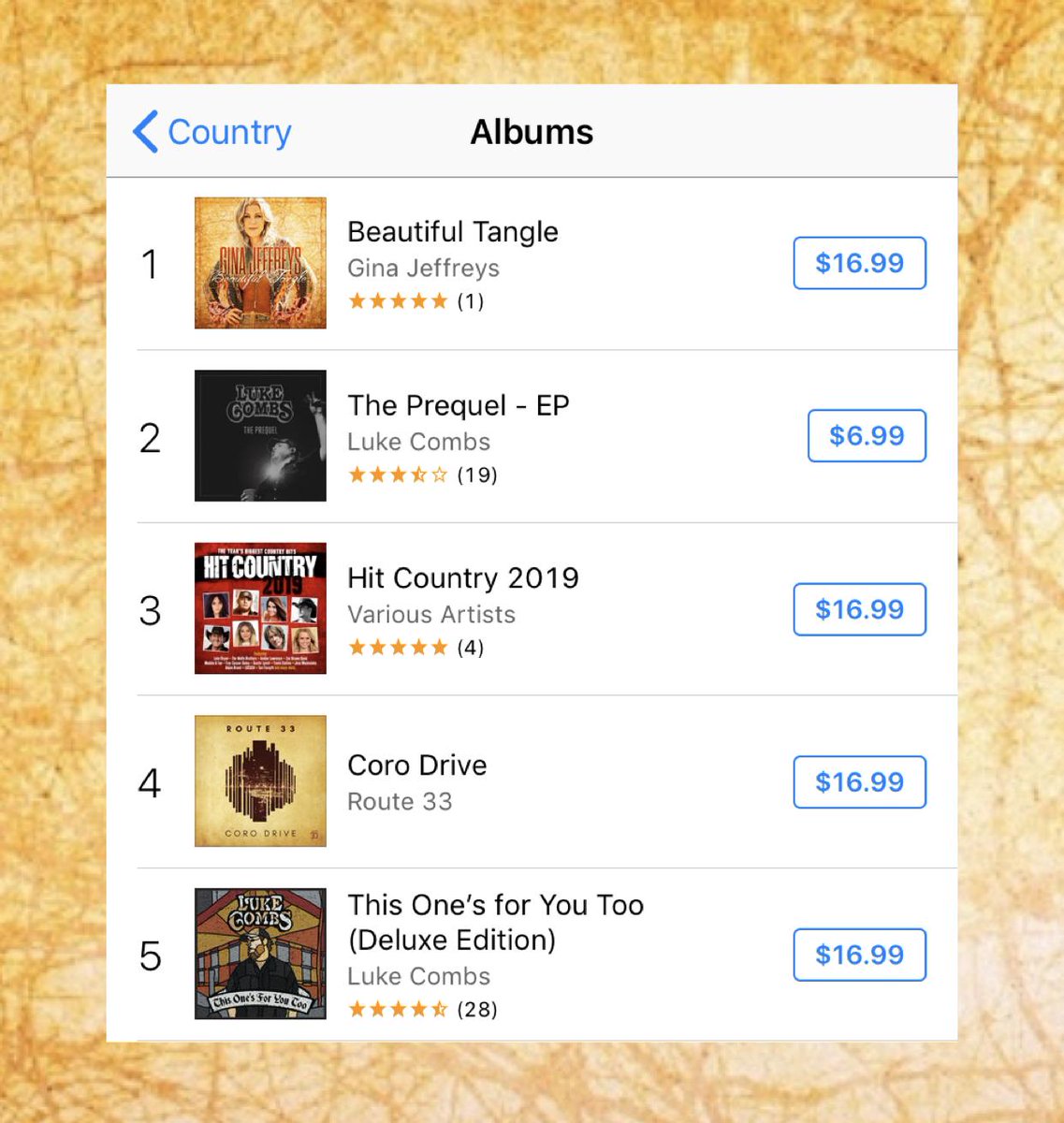 jeffreys_gina's tweet image. I was overwhelmed with joy when I saw Beautiful Tangle hit #1 on the @itunes Country Charts on its release day! Thank you so so much for your support! Stream Beautiful Tangle via ginajeffreys.lnk.to/BeautifulTangle 💜🧡
.
#BeautifulTangle #CountryCharts #itunes #NewMusic