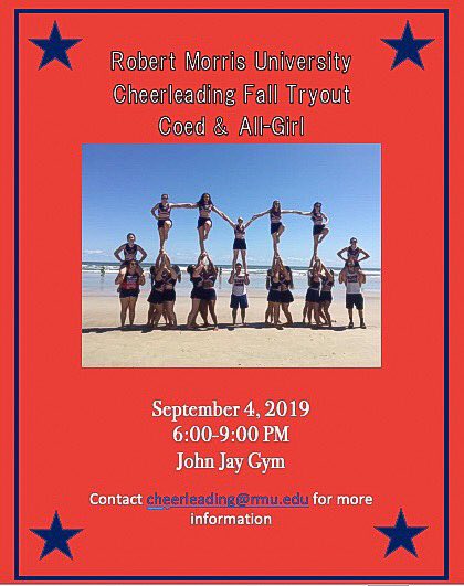 RMU Cheerleading tweet media
