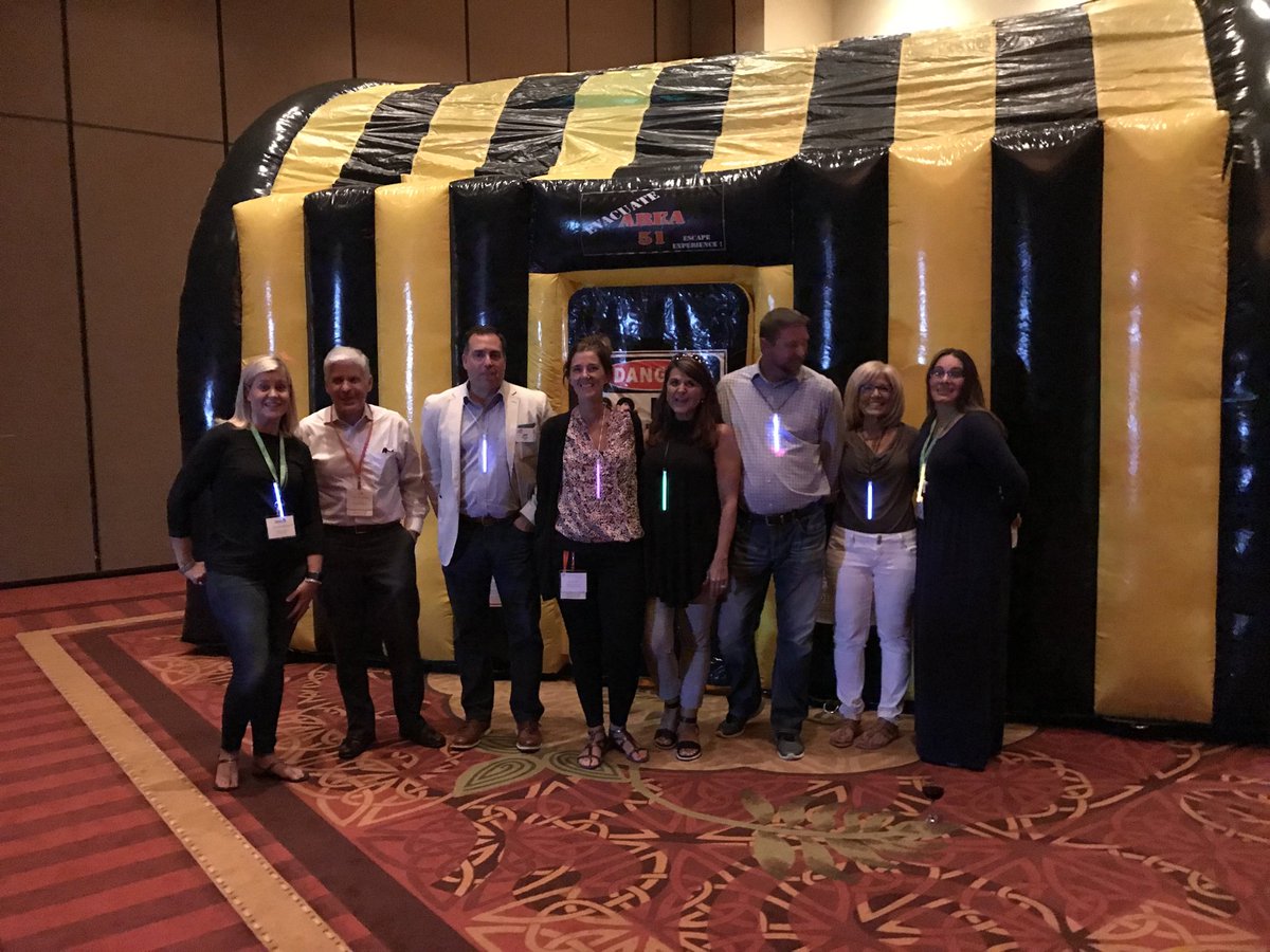 Sdwyer60's tweet photo. Thanks to the sponsors of the TN Statewide Payroll Conference. Ready to enter the escape room #tnpayconf https://t.co/RuZhUvORzr