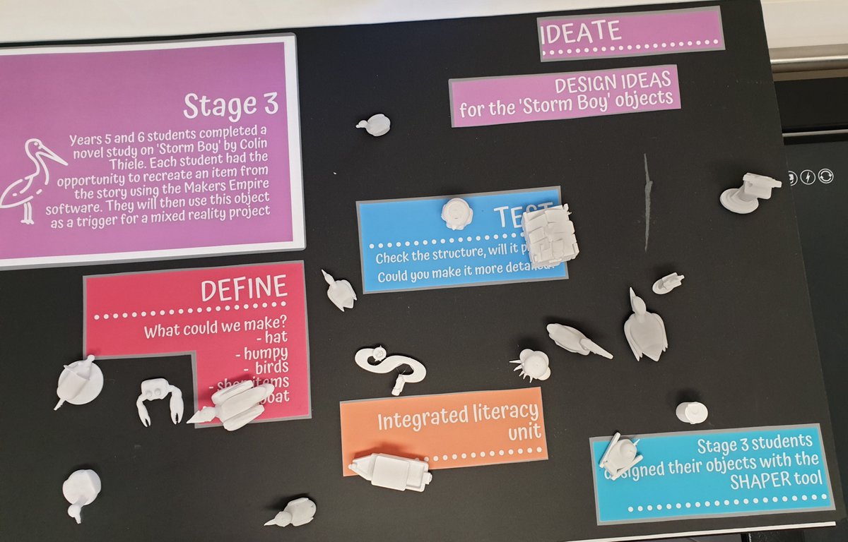 cathie_h's tweet photo. Design thinking in 3D design and print, robotics and more on show at Forestville PS #EdWeek19 #NSWDoE https://t.co/utVWeGFyOw