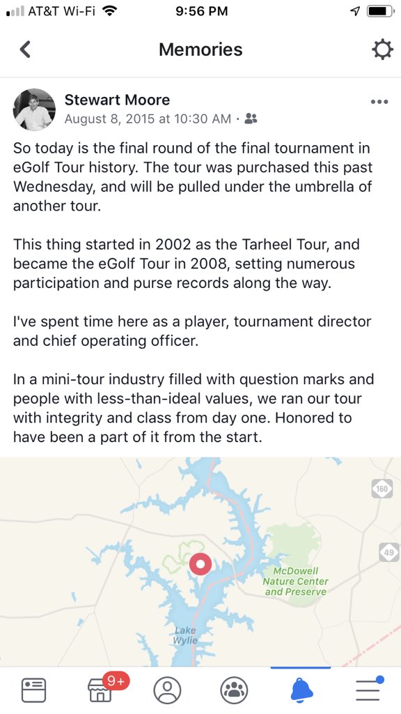 StewartMoore1's tweet image. eGolf Tour was sold four years ago, today. Tough industry these days, and can’t have more respect for the guys on that level who make it. The grind is unreal. Here’s to all of you..
