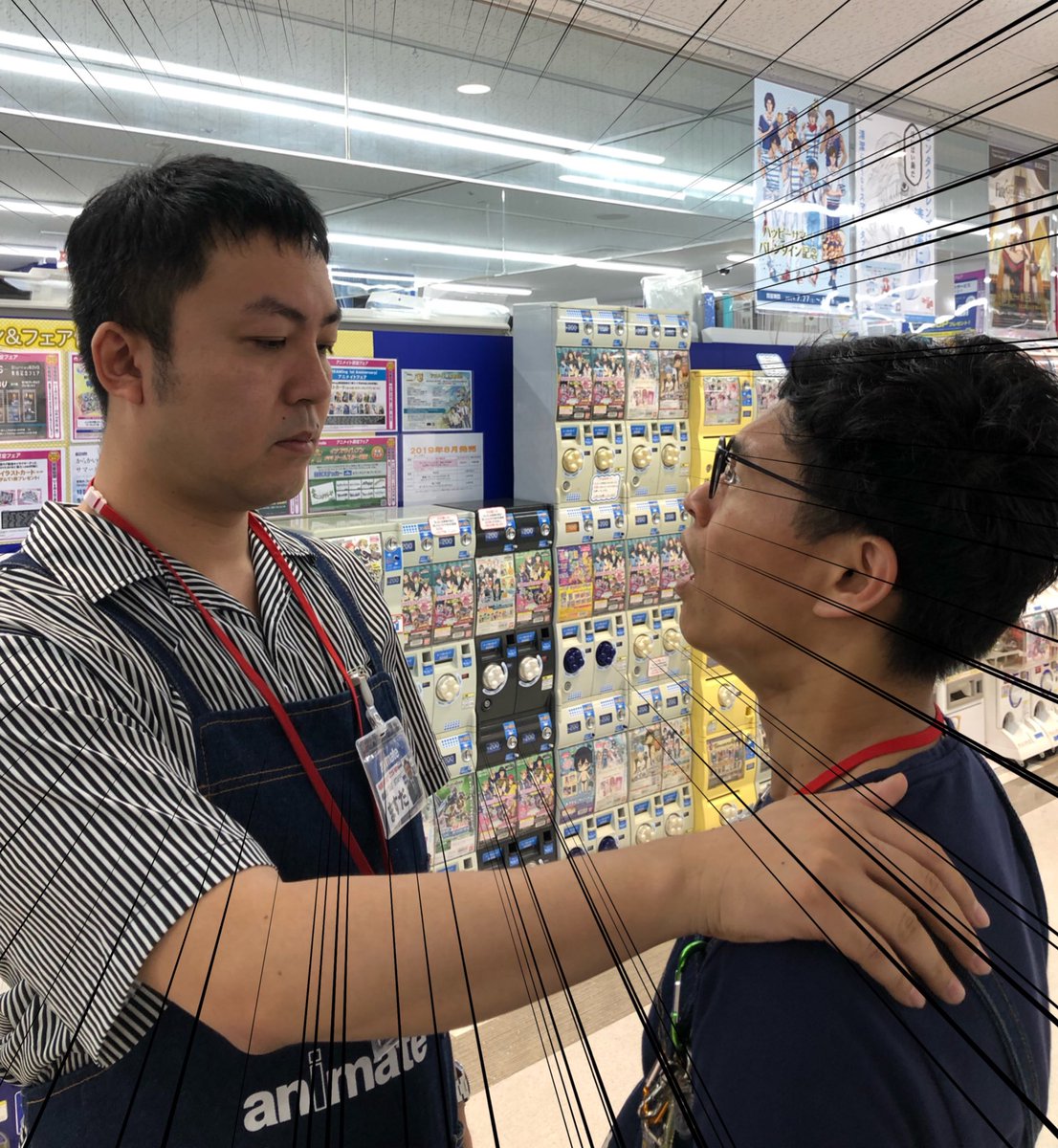 副 店長 アニメイト横浜ビブレ على تويتر あと1分で開店だぞ 売り場に戻ろうか 副店長 み 南関東統括エリアマネージャー ﾟdﾟ C96 コミケ アニメイト横浜