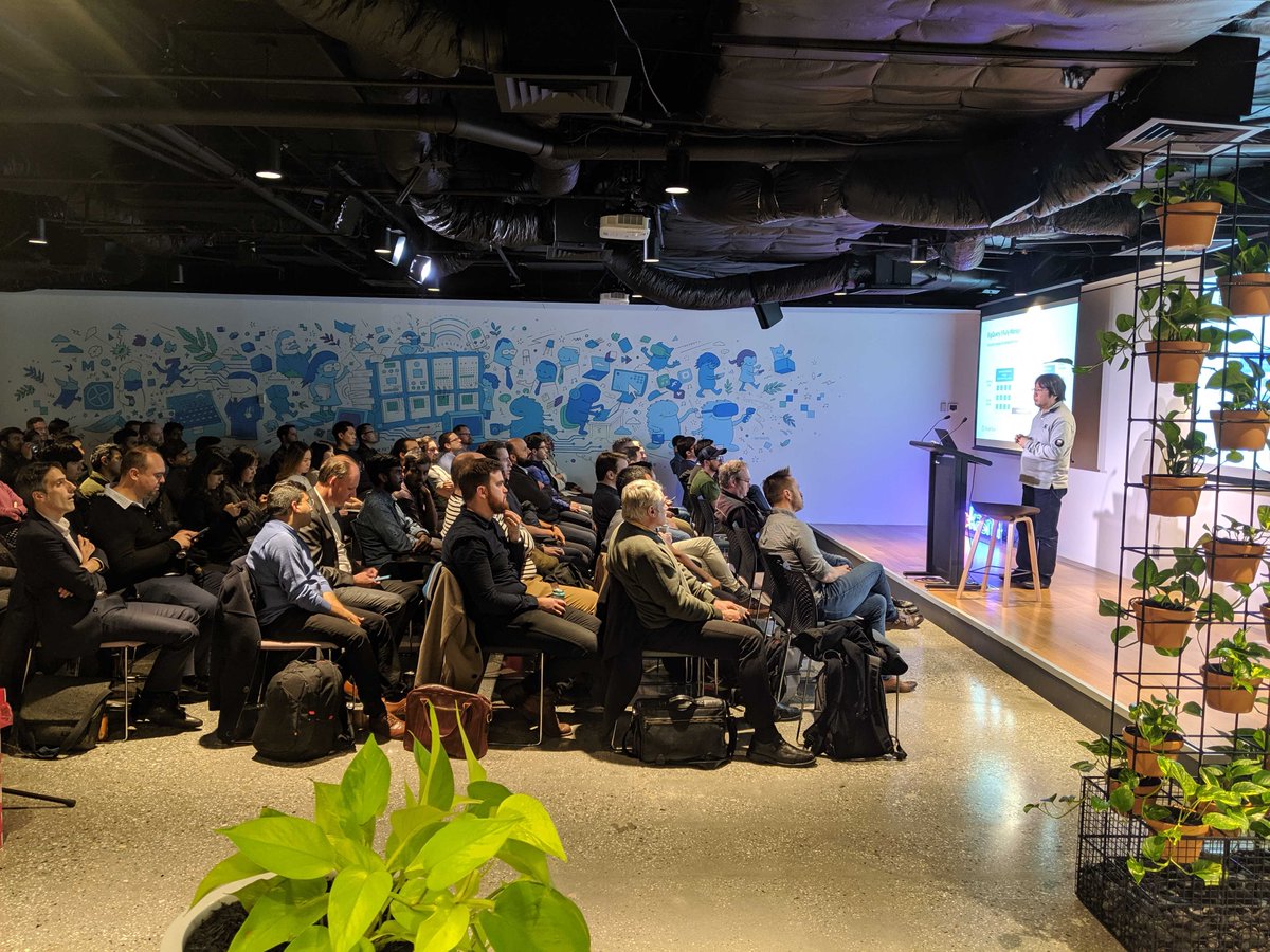 KasnaCloud's tweet photo. BIG-UPS to @kazunori_279 all the way from #Google Tokyo and @mtcmorris from @up_banking who blew us away last night with two stellar presos for the #GDG #Cloud #Meetup. Can't wait to have the #GoogleCloud gang back once again for craft beer and sushi! https://t.co/4ttrTEzKKi