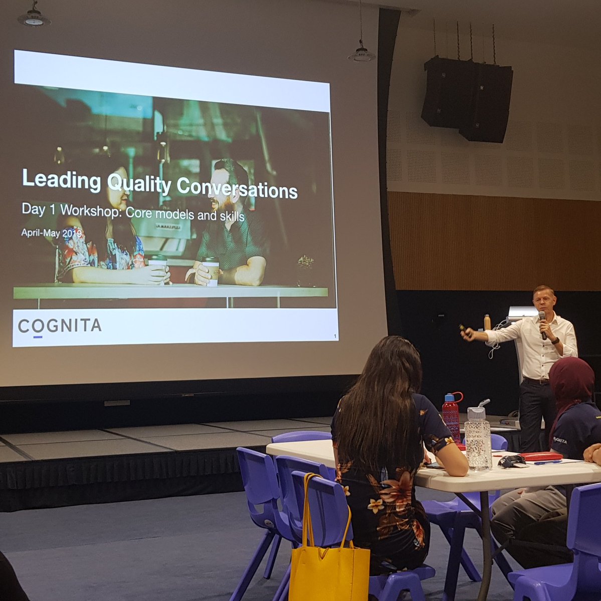 aleeshaspencer's tweet photo. A huge thank you to @anmowat for delivering an amazing workshop yesterday for our Early Years team, on how to lead quality conversations in not only the workplace but also our personal life.  #mycognita #cognitaway #professionaldevelopment https://t.co/tth2wA3RNO