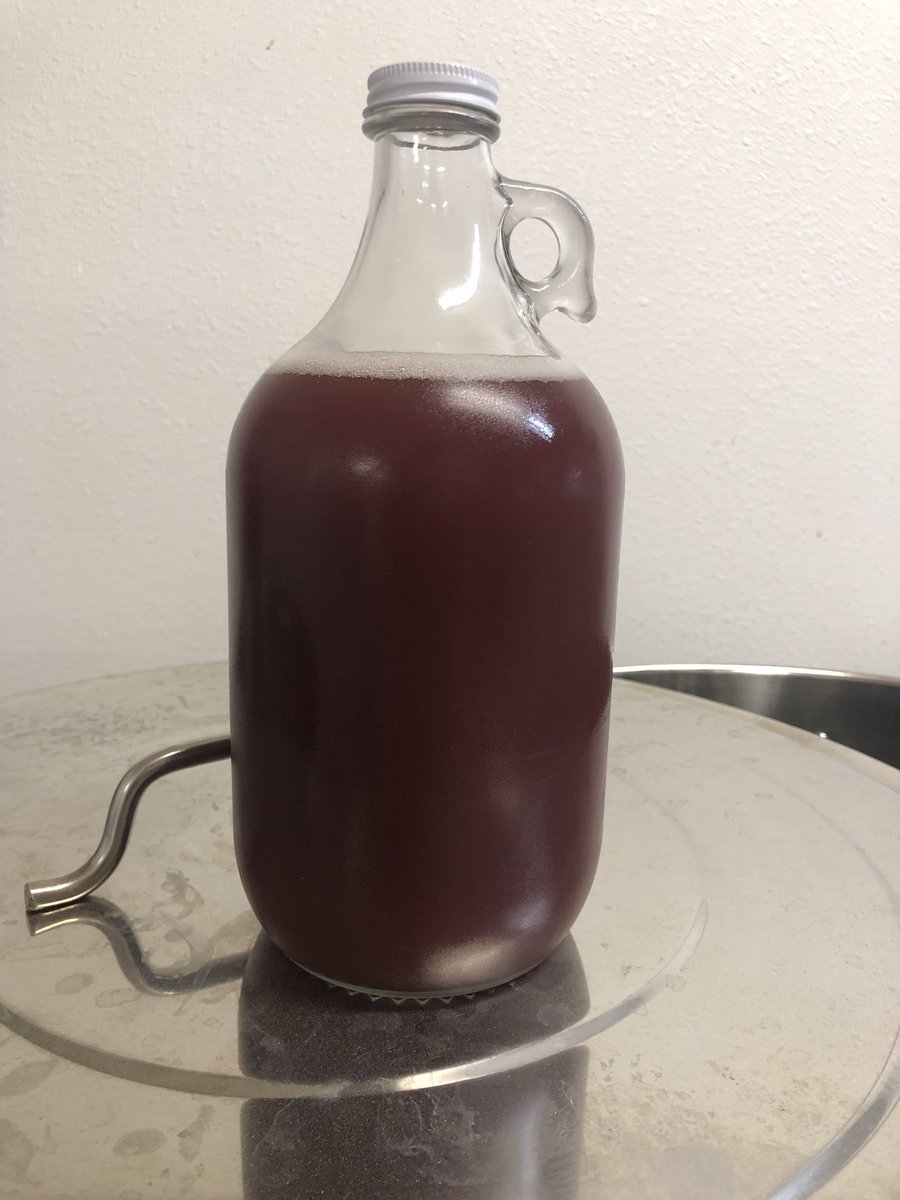 👀 Brother Basil just kegged 15 gallons of Blueberry Pale Ale! We are grateful for our friend Herb Holloway who brought us the blueberries! Come try it on Saturday!