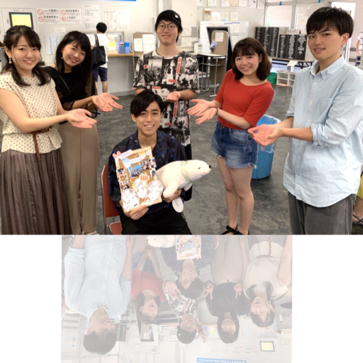 crispflower_'s tweet photo. 昨日の練習で遅ばせながら7/30にお誕生日だったベースのれおんくんのお祝いをしました🍮💐21歳おめでとぷる〜〜
ということで
プルプルしてるものがだいすきなレオンくんには一人一人から広義のプルプルをプレゼントしました🎁🍮🍮🍮
プルプル楽しんでね(笑)😌 https://t.co/n8HF3GO7ZF