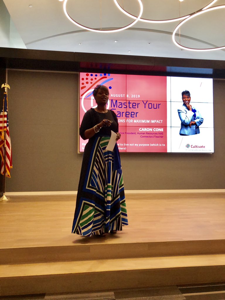 JABurrell1906's tweet photo. A Huge THANK YOU to Caron Cone @ccone428 DVP of HR ADP National Accounts, for serving as Cultivate’s  Power Hour featured speaker today. The 12 steps to Master Your Career shared were both inspiring and tangible actions we could take now to navigate and grow!!! #workingfor https://t.co/a9Je9fUiKC