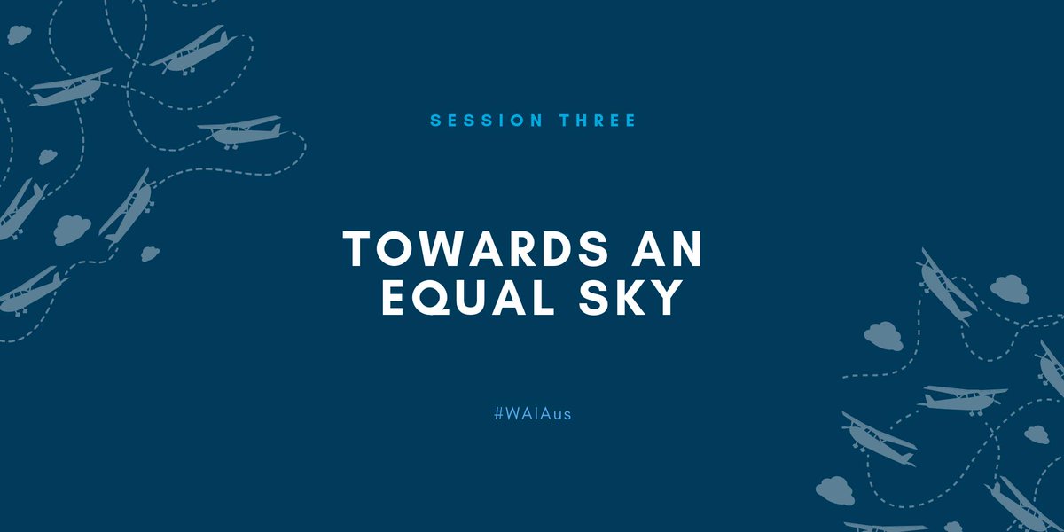 AirservicesNews's tweet photo. #WAIAus 📢 Session Three: Towards and Equal Sky starts now! ✈️ https://t.co/IlXYsDNfmn