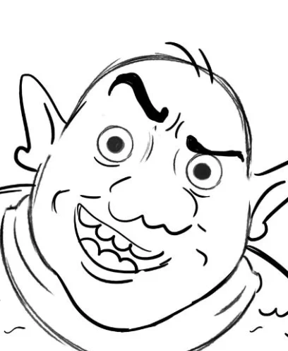 I made adjustments personally to nail this dreamworks face 