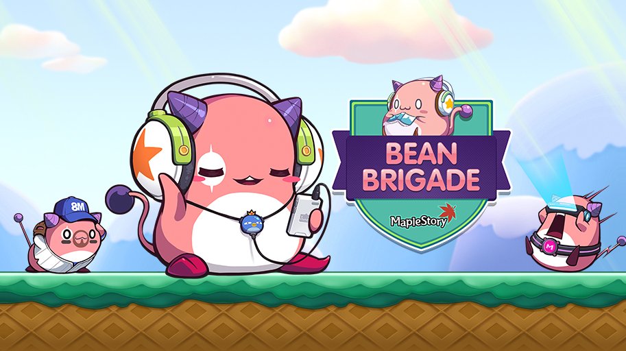 MapleStory's tweet photo. Are you content creator and a #Mapler4Life? Sign-up to join the #BeanBrigade!! A partnership program for Maplers who make outstanding and creative content for #MapleStory!

Apply >> https://t.co/uyz9qpOACX
RT and tag fellow Maplers to join! https://t.co/wIWWUnnxFK