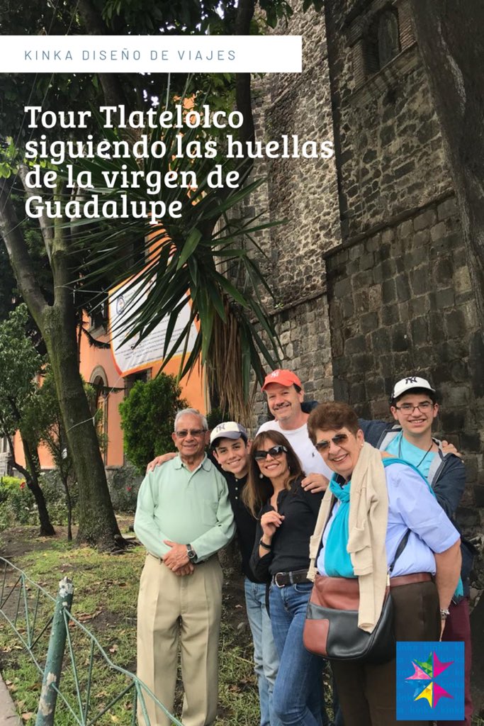 Kinkaviajes's tweet photo. Nuestros amigos de #Colombia disfrutaron el tour por #Tlatelolco siguiendo los pasos de la virgen de #Guadalupe 

#Kinkaviajes #KinkaTravelMexico 
#viajesinolvidables #Travellers 
#MexicoCity #lovetotravel https://t.co/BcXQfiyMFP