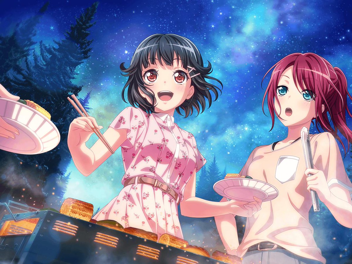 BandoriParty's tweet photo. 🇯🇵 The 3⭐ will be Rimi!

#バンドリ #ガルパ https://t.co/nJ8VBsX3oR