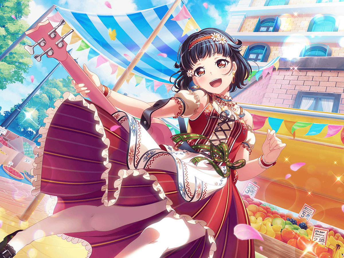 BandoriParty's tweet photo. 🇯🇵 The 3⭐ will be Rimi!

#バンドリ #ガルパ https://t.co/nJ8VBsX3oR