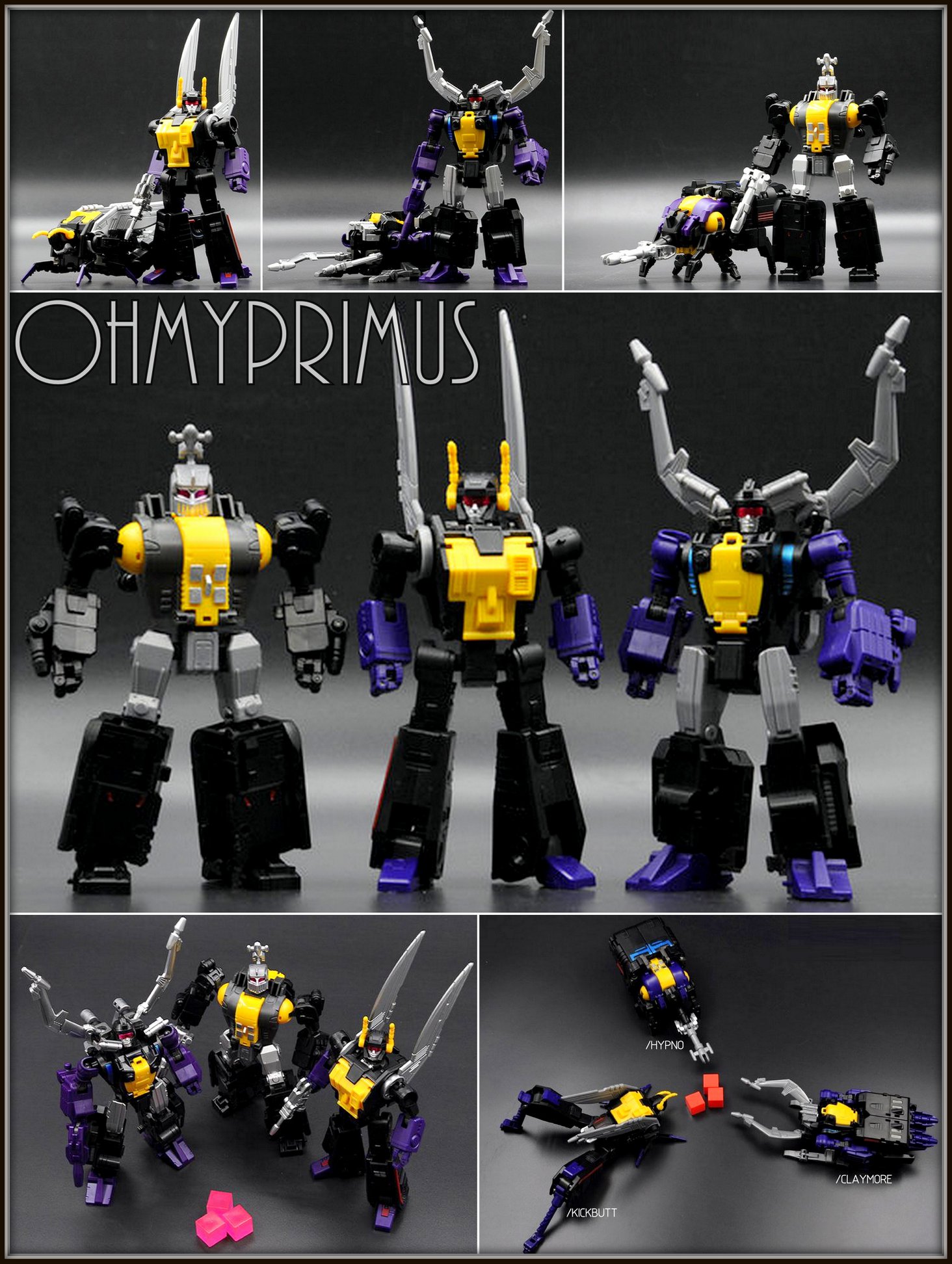BadCube OTS-05 Claymore Shrapnel, OTS-06 Hypno Bombshell