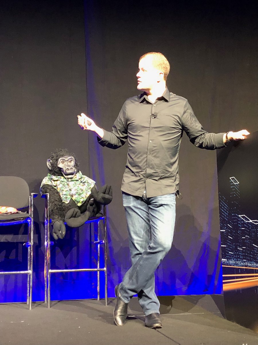 ⁦<a href="/Grifter801/">Grifter</a>’s⁩ ⁦<a href="/BlackHatEvents/">Black Hat</a>⁩ NOC outbrief. Pay no attention to the monkey behind the man