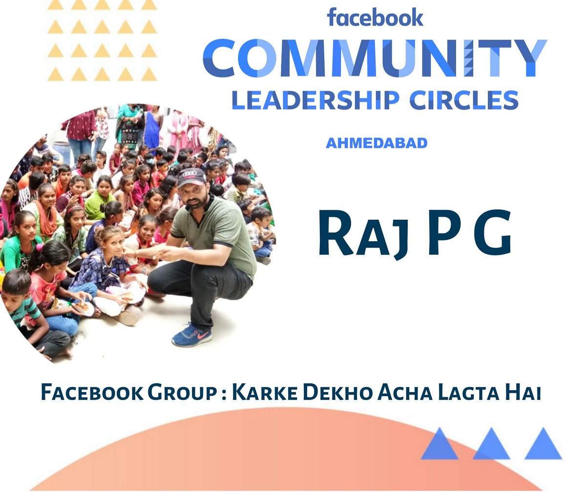 devishajatakia's tweet image. Facebook #CLCAhmedabad is an amazing Community 💙 with Leaders and Admins from Ahmedabad. Today&apos;s #PowerAdmin is Raj PG from group &quot;Karke dekho acha lagta  hai&quot;,
 &quot;Join His Journey&quot; facebook.com/groups/karkede… 

#CLCAhmedabad #JoinTheJourney #Ahmedabad