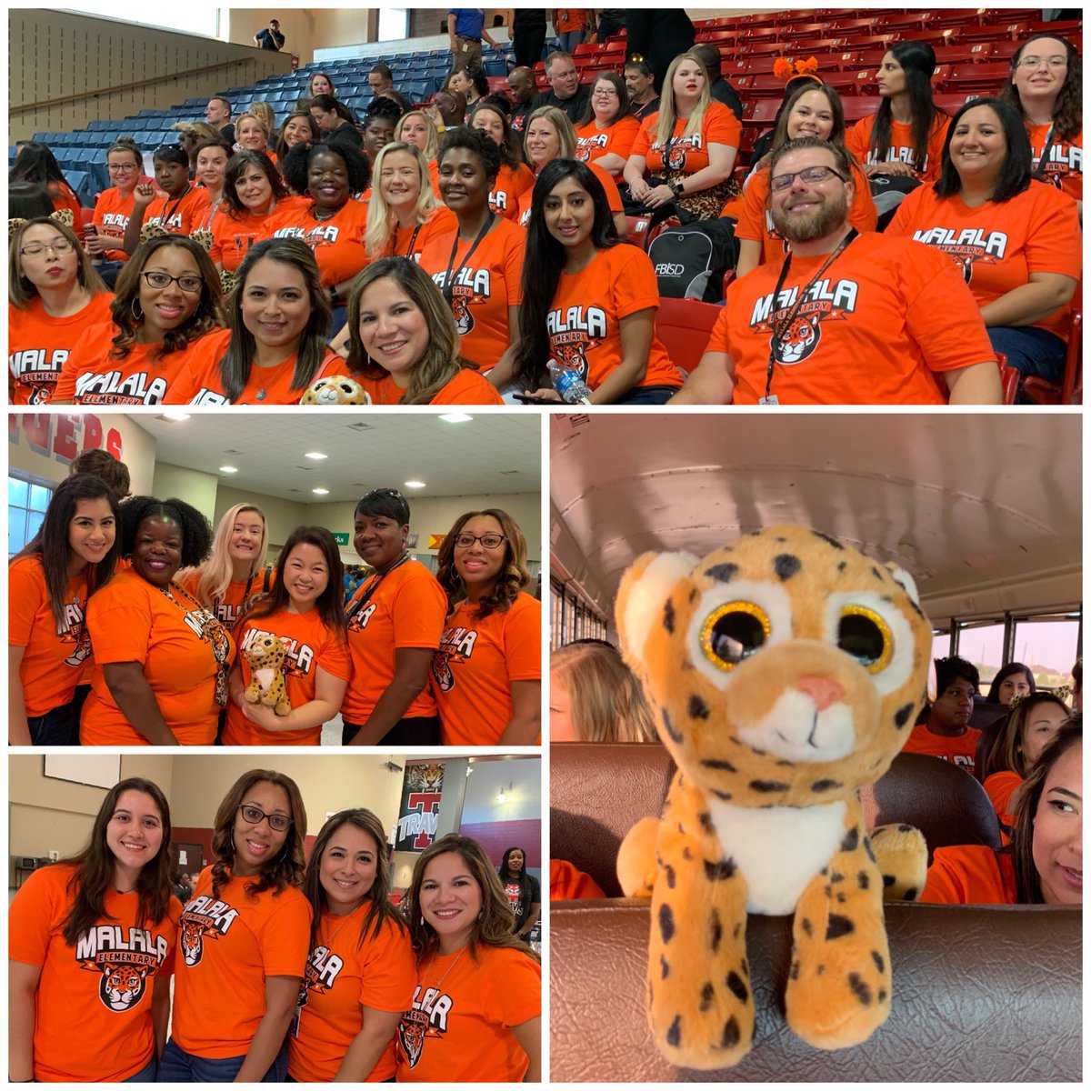 MYE_Leopards's tweet photo. LEAP & friends are super excited after #fbisdconvocation19!! Letβs go Malala Leopards! #MYE #MYEleopards @MalalaFund @FortBendISD π§‘ https://t.co/sZCiwQIdKB