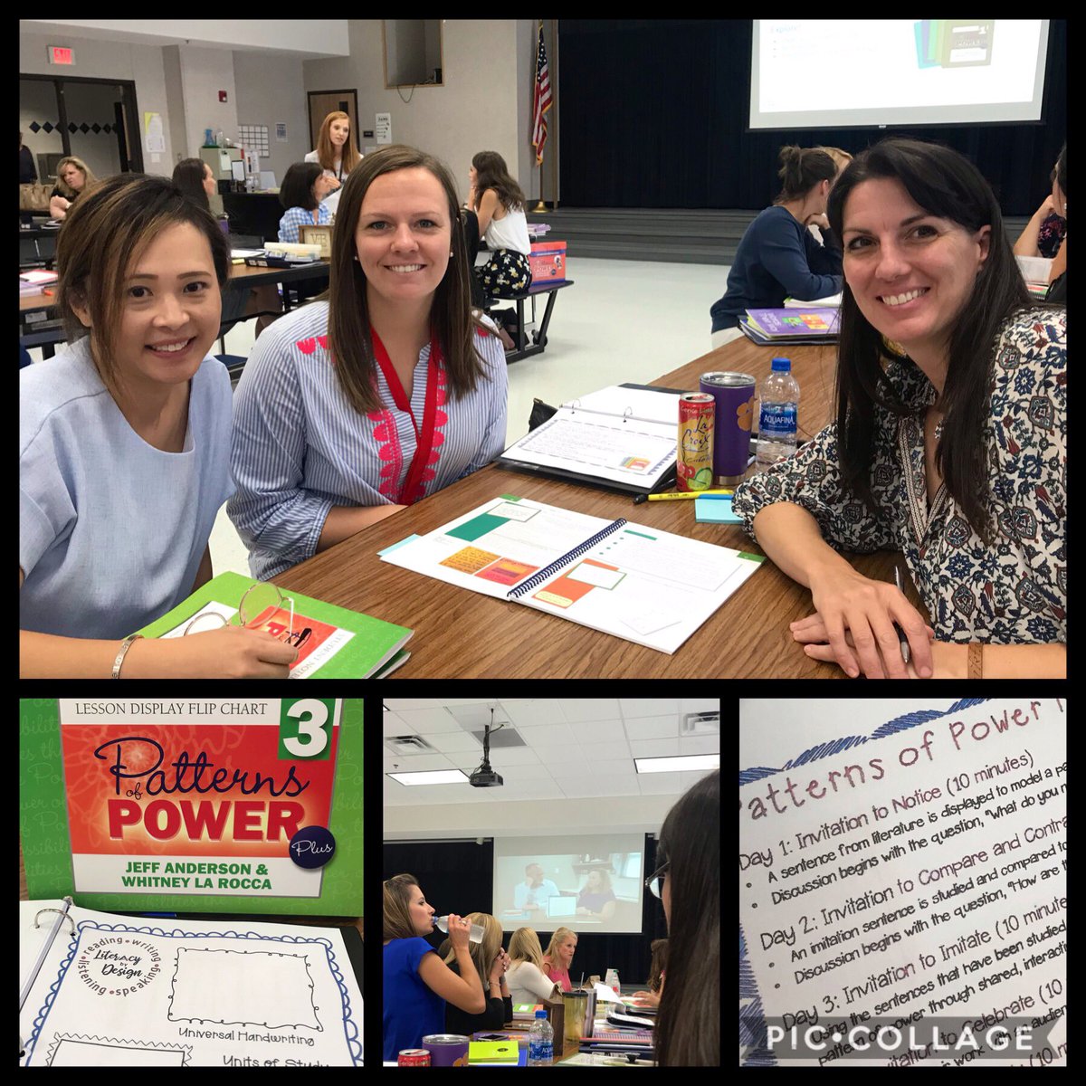 Our 3rd grade ELA teachers digging into the new curriculum resources! #literacybydesign <a href="/AISDLiteracy/">Allen ISD Literacy</a> @writeguyjeff