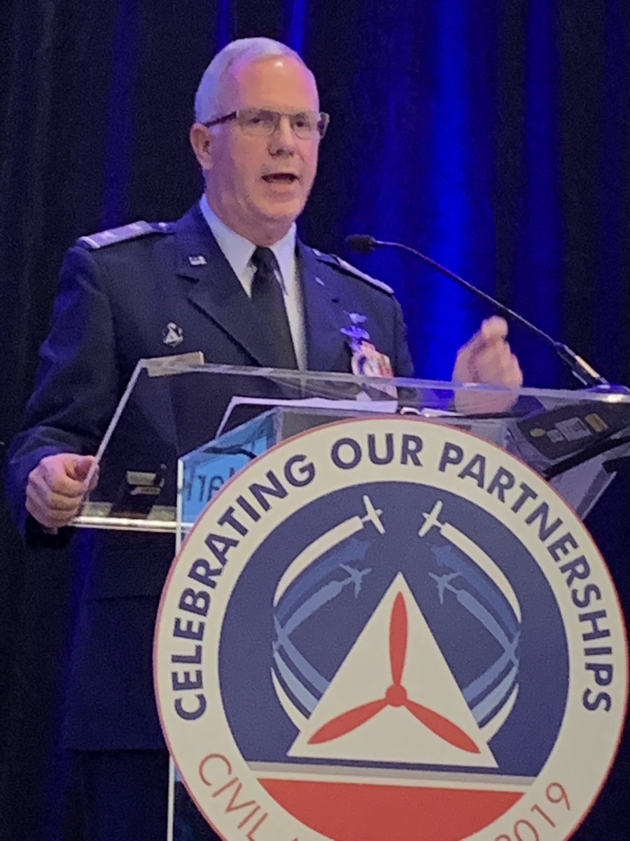 MajGenPhelka's tweet photo. I am proud to have served as @CAPGLR Commander alongside Col Melton. He concluded his highly successful tenure as @SERCAP Commander today. Well done, sir! And welcome aboard to his successor Col Andrea Van Buren, who is also an outstanding leader. @SERCAP remains in great hands! https://t.co/XLnpQNPSPB