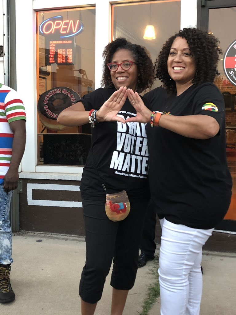 MsLaToshaBrown's tweet photo. @BlackVotersMtr arrived St.Louis today. ✊🏾 We met with local organizers in training and also attended a community Issues forum sponsored by the Black Chamber of Commerce. @Candi @SistahScholar #ferguson https://t.co/bKekNiP2kJ