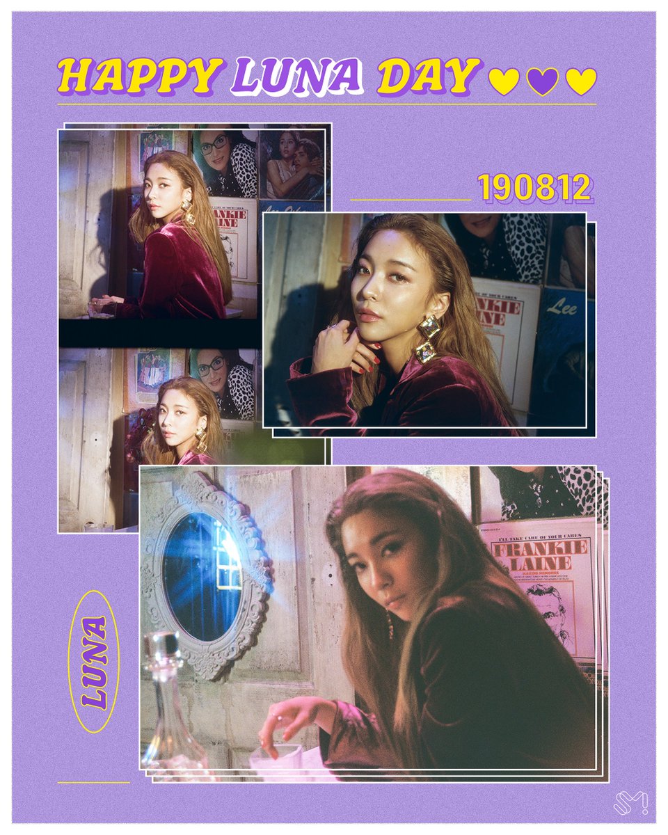 SMTOWNGLOBAL's tweet photo. #HappyLUNADay 🎂🎉
#190812 #fx #에프엑스 #LUNA #루나 https://t.co/DCi8Xpi7bZ