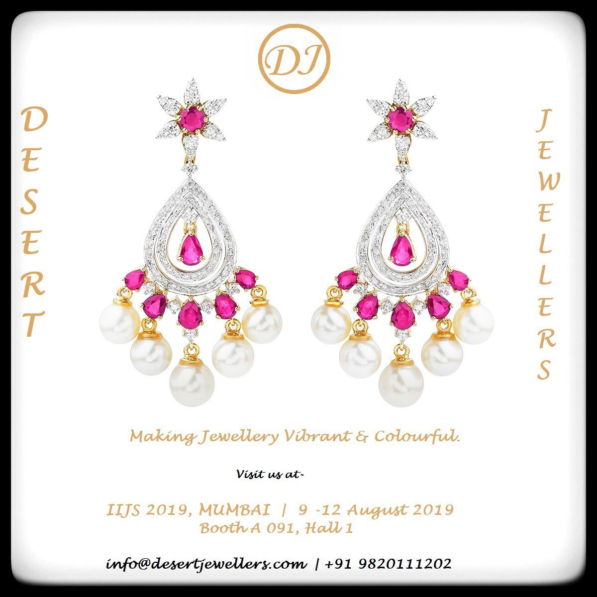 desertjewellers's tweet photo. Exhibiting our fine jewels at #IIJS2019 !! @GJEPC. https://t.co/7Lpl1GQwjM
