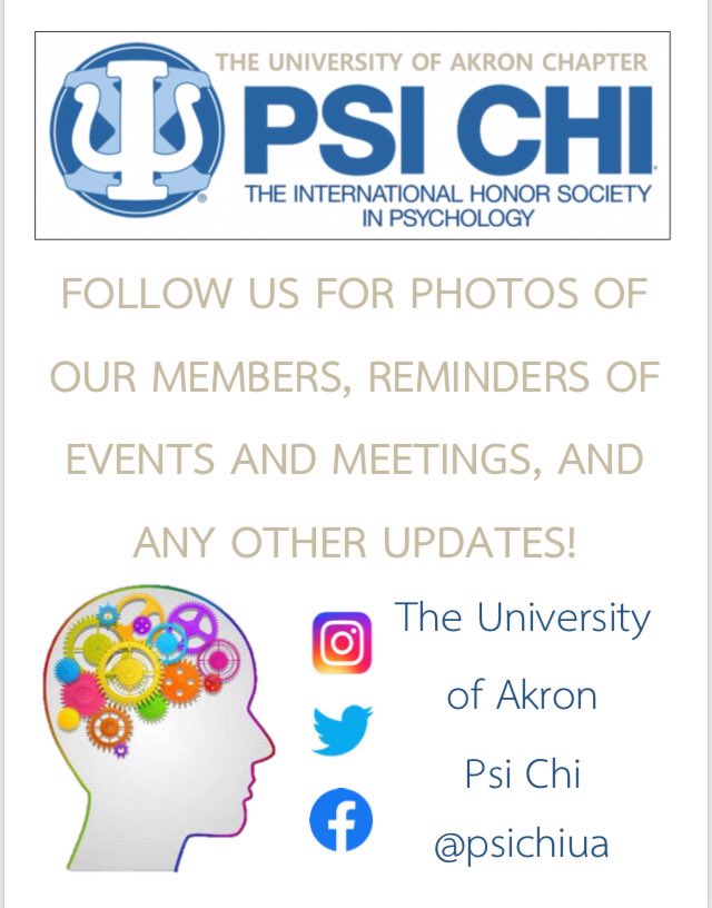 zipspsych's tweet photo. We have a great group of students ready to lead Psi Chi. Please check out FB, Twitter, and go to a meeting. #ZipsPsych https://t.co/SXcLHjOCeu