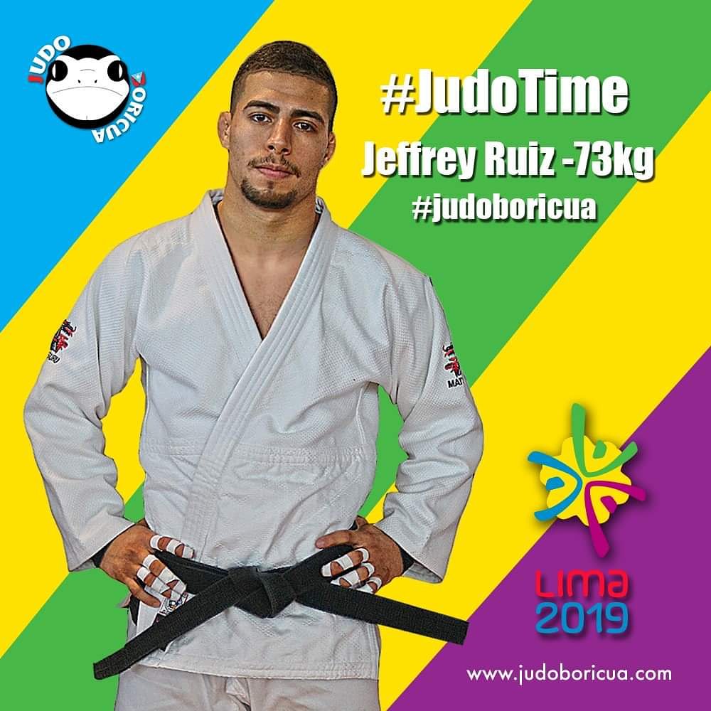 #JudoTime, mañana debuta el judo boricua en los Juegos Panamericanos Lima 2019, con Jeffrey Ruiz en los -73kg. Manténganse conectadxs a Judo Boricua, para resultados minuto a minuto. 🇵🇷🥋 #JudoBoricua #Lima2019