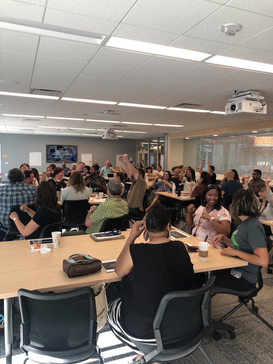 RickyMedina86's tweet photo. A great day to bring together our paraprofessionals for staff development. Thank you for your engagement and dedication to our students! @ELC_EduIL @stevensonhs #elcempowers https://t.co/3VyhkKY7bC