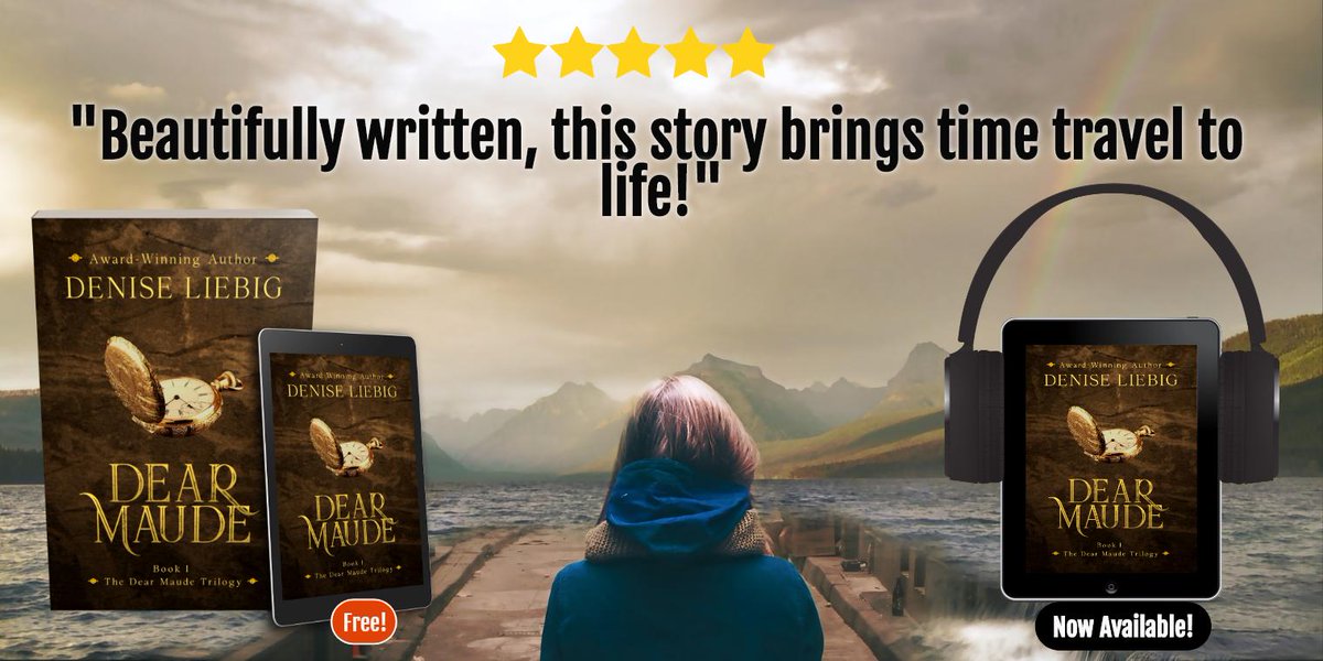 #RT | Dear Maude is a multi-genre #audiobook that blends #timetravel #romance, #mystery and intrigue, set in different time periods, with enough twists and turns to keep you listening. On #Audible now! bit.ly/DearMaudeUS bit.ly/DearMaudeUK