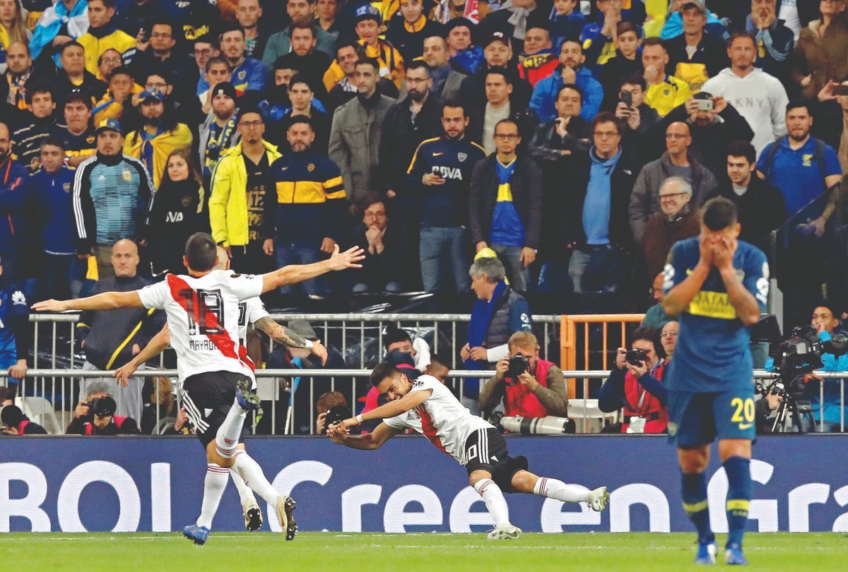 GerCarp35's tweet photo. Ocho meses del día más feliz de nuestras vidas. Para siempre, River. 🐓🏆 https://t.co/9666zFjtjk