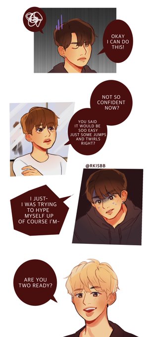 AU where jk is dating his little brother's ballet teacher and jm finally convinced him to try it out
#jikook #kookmin 